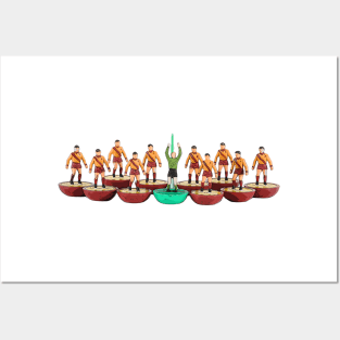 Motherwell subbuteo football team Posters and Art